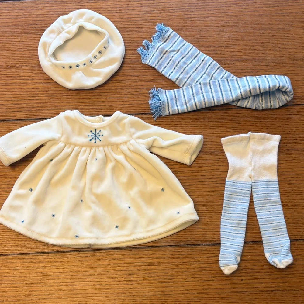 American Girl Bitty Baby Winter Wonderland Dress